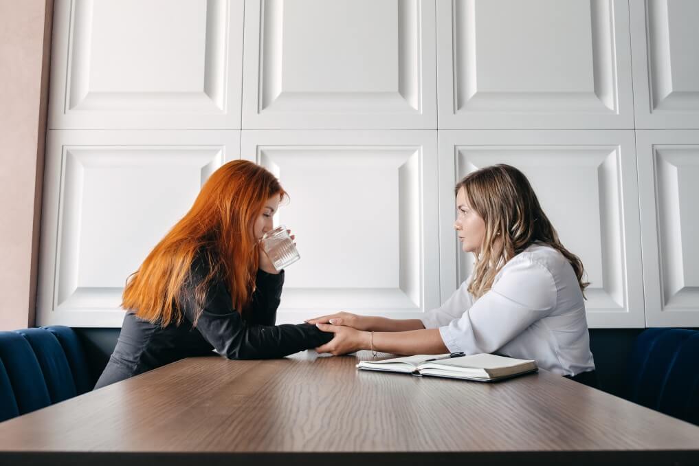 scared ask help psychotherapist psychiatrist therapy psychologist counseling session mental health psychotherapy help
