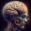 Illustration of a brain representing mental health with a focus on outpatient treatment options.